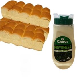 Pan de bocadito + mayonesa