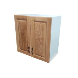 Mueble de almacenamiento 60x60x30 Puertas Madera Barnizado.