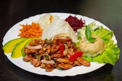 Kebab al plato