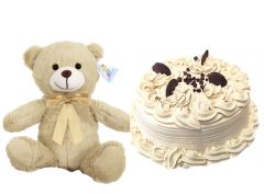 Tarta y Peluche