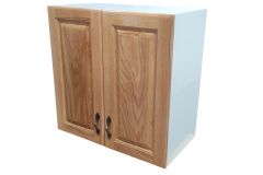 Mueble de almacenamiento 60x60x30 Puertas Madera Barnizado.