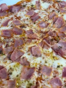 Pizza de jamón